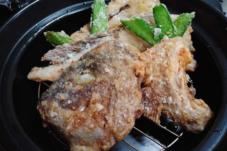鯛あら唐揚げ 簡単 レシピ 作り方 By ｱﾗﾚ ﾃﾝ クックパッド 簡単おいしいみんなのレシピが359万品