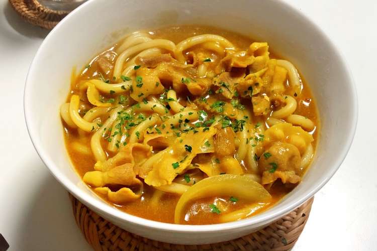 定食屋の味 簡単美味しいカレーうどん レシピ 作り方 By みりみん クックパッド 簡単おいしいみんなのレシピが350万品