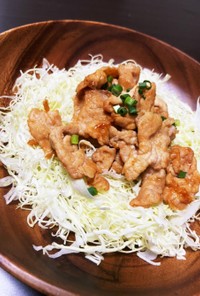 豚肉のコチュジャン生姜焼き