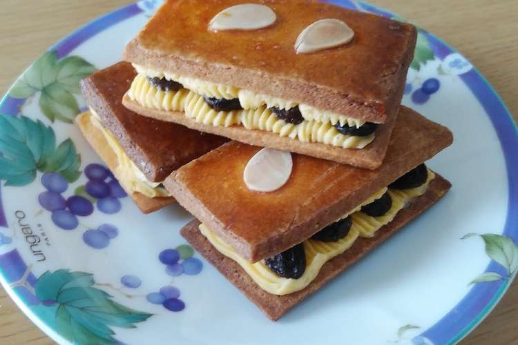 ラムレーズンのバタークリームサンド レシピ 作り方 By うりむーss クックパッド 簡単おいしいみんなのレシピが352万品