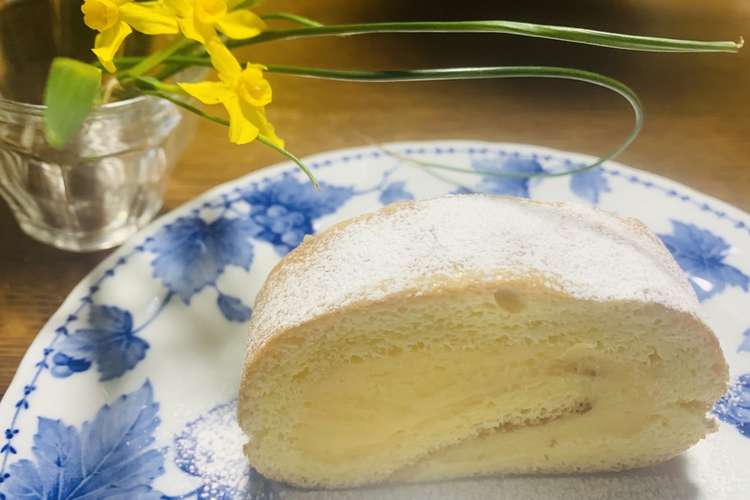 レモンクリームの ふわふわロールケーキ レシピ 作り方 By Sauternes クックパッド