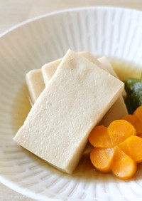 シンプルで美味しい高野豆腐