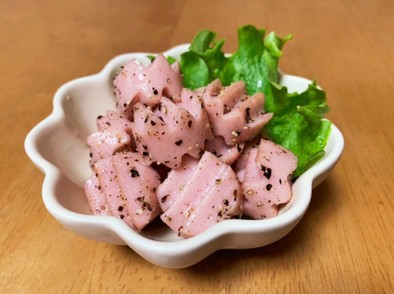 お弁当に♡魚ニソのブラックペッパー炒めの写真