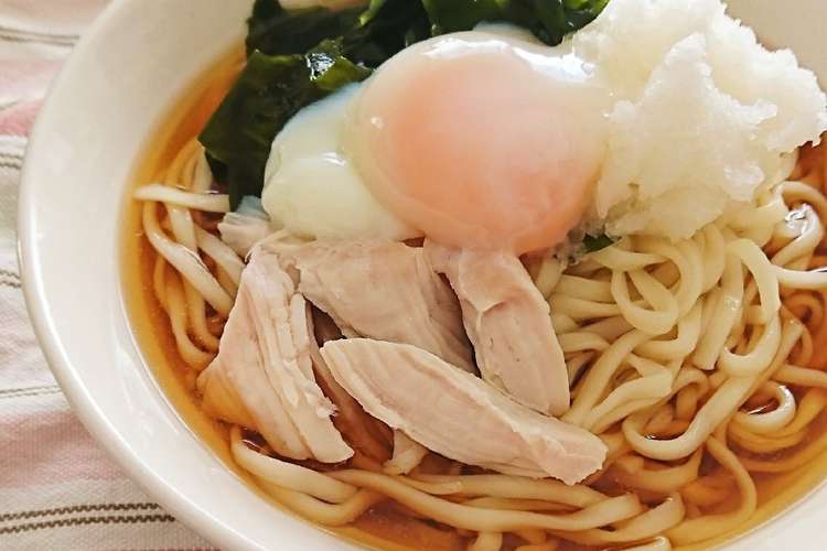 昼食に 楽々おろしうどん レシピ 作り方 By ひょうかママ クックパッド