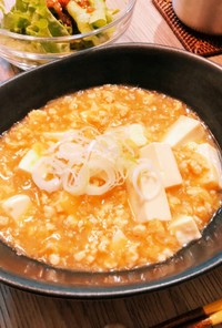 オオバコダイエットで作るヘルシー麻婆豆腐