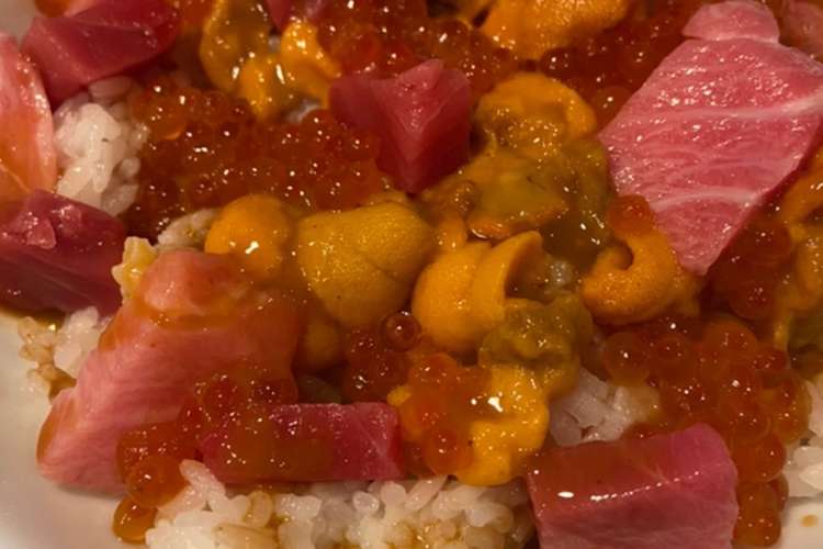 自己満足 海鮮好きなものだけ丼 レシピ 作り方 By 時短オサレご飯ol クックパッド 簡単おいしいみんなのレシピが358万品
