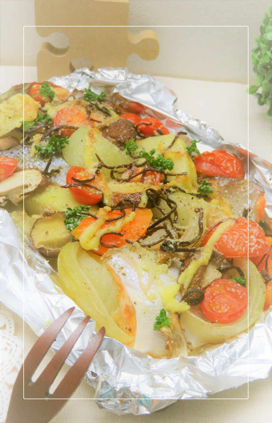 鮭×野菜✧和のﾄｰｽﾀｰ焼き　の画像