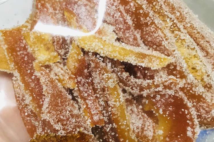 オレンジピール レシピ 作り方 By クックqqkph4 クックパッド 簡単おいしいみんなのレシピが364万品