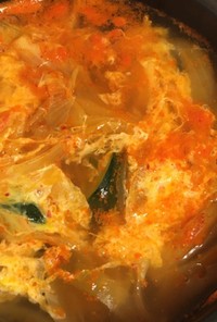 ズッキーニ　韓国スープ