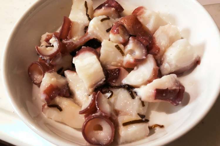 生食用タコの塩麹漬け カンタン酢和え レシピ 作り方 By まゅたん クックパッド 簡単おいしいみんなのレシピが376万品