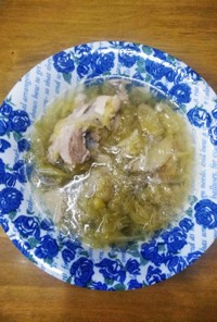 梨湖の簡単!鶏キャベ生姜スープ
