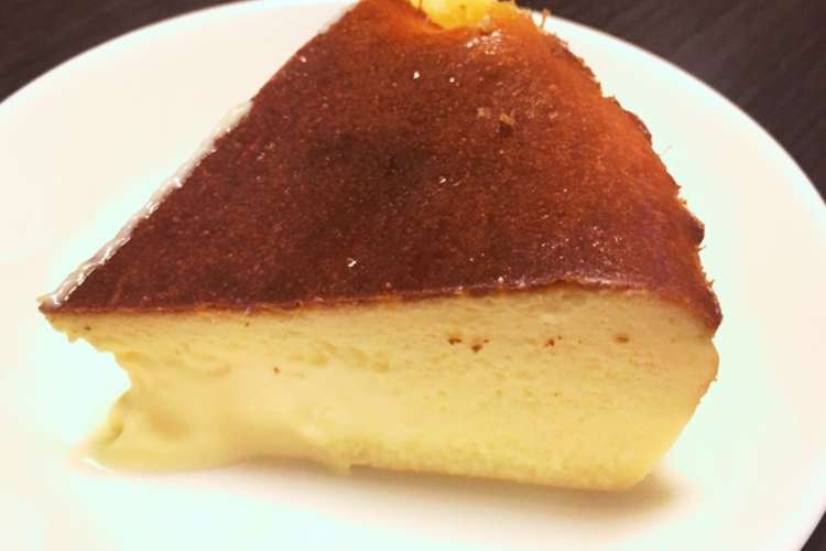 バスクチーズケーキ 半熟チーズケーキ レシピ 作り方 By Tamae Opp クックパッド