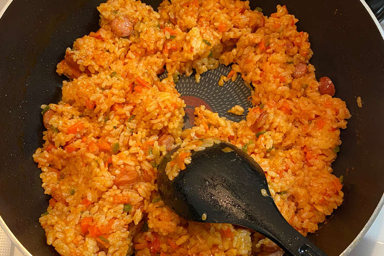 トマトソースの残りでチキンライス レシピ 作り方 By むすびう クックパッド 簡単おいしいみんなのレシピが370万品