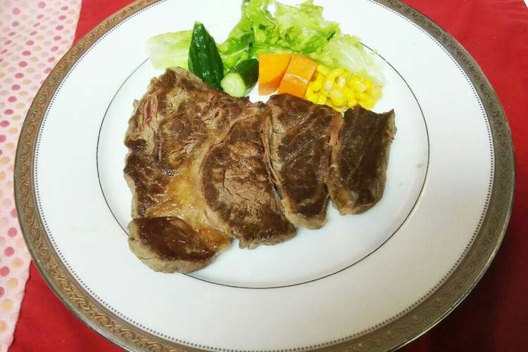 美味しいダイエット中のビーフステーキ レシピ 作り方 By パティシエjunko クックパッド