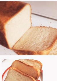 ホームベーカリー　牛乳食パン　1斤分