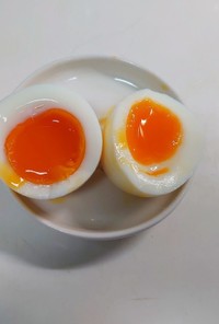 ゆで卵殻剥き簡単のコツ！トロトロ半熟玉子