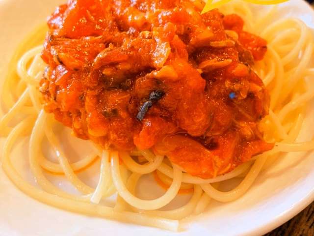 缶詰で簡単 サバ トマトパスタ レシピ 作り方 By さとはなりかrika クックパッド
