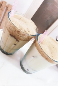 韓国で流行のタルゴナコーヒー