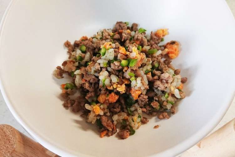犬用 豚挽肉のﾁｬｰﾊﾝ レシピ 作り方 By Pocopad クックパッド 簡単おいしいみんなのレシピが376万品