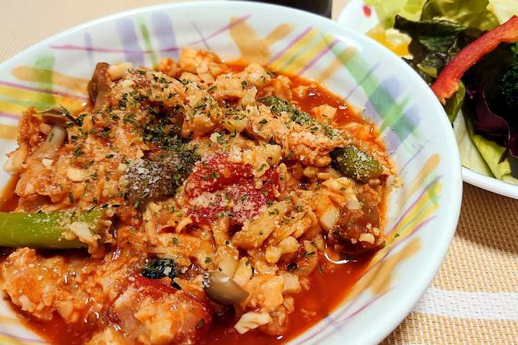 カリフラワーライスのトマトチーズリゾット レシピ 作り方 By ぷりんむーす クックパッド 簡単おいしいみんなのレシピが360万品