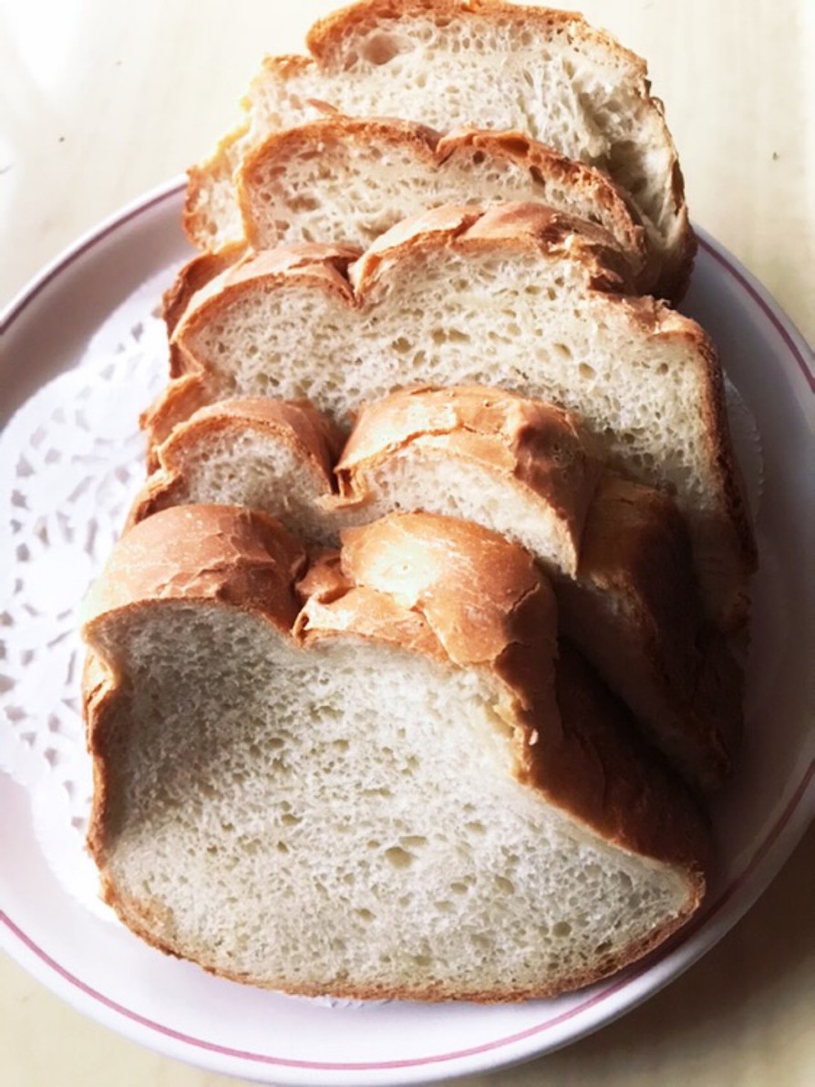 HＢで！ほんのりあま〜い　シンプル食パンの画像