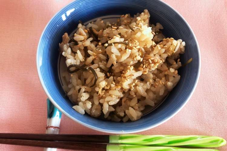 鍋帽子 塩昆布とツナの炊き込みごはん レシピ 作り方 By 友子のレシピ クックパッド 簡単おいしいみんなのレシピが352万品