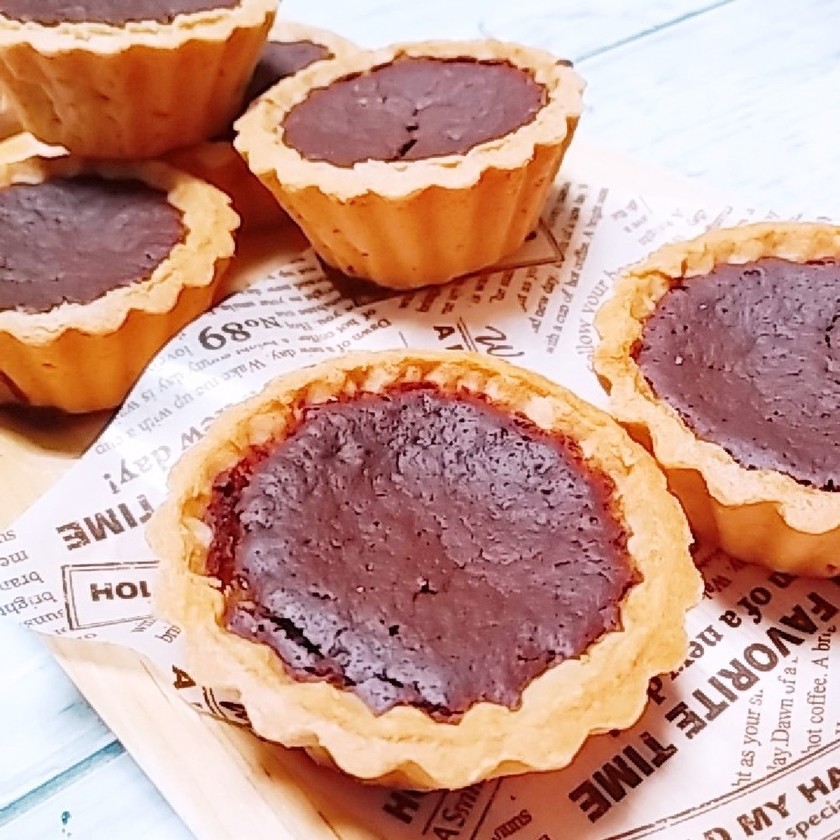 子供と作る簡単おやつ♡焼きチョコタルト by ♡ひぃらぃ♡ 【クックパッド】 簡単おいしいみんなのレシピが351万品