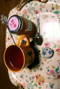 温かく⤴⤴癒されます☺柚子茶ティー☺⛄☕