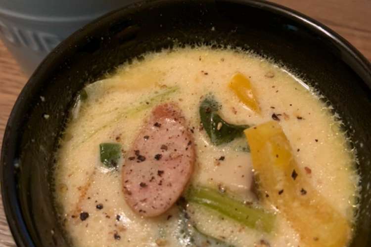 豆乳味噌スープ レシピ 作り方 By すみれsumiれれれ クックパッド 簡単おいしいみんなのレシピが352万品