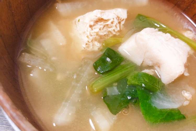 旨味 冷凍豆腐と大根の味噌汁 レシピ 作り方 By 沙耶花 クックパッド 簡単おいしいみんなのレシピが375万品
