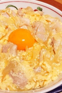 フライパンdeトロトロ卵の大盛り親子丼