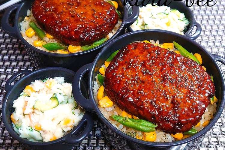 5分で簡単 マルシンハンバーグ照り焼き丼 レシピ 作り方 By からあげビール クックパッド 簡単おいしいみんなのレシピが374万品