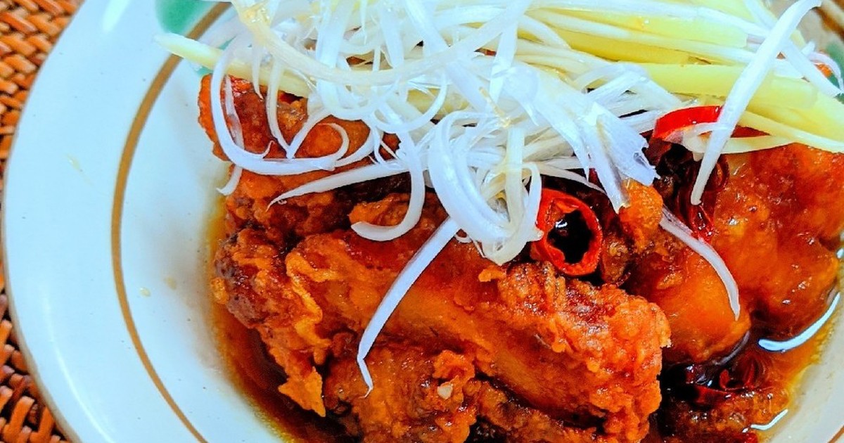 ザンギの南蛮漬け レシピ 作り方 By 春菜食堂y クックパッド 簡単おいしいみんなのレシピが352万品