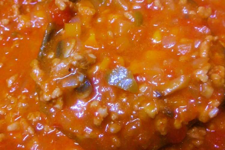 紅葉風ミートソース レシピ 作り方 By 藤宮紅葉 クックパッド 簡単おいしいみんなのレシピが356万品