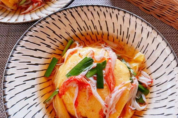 めんつゆで あっさり和風天津飯 レシピ 作り方 By Okan食堂 クックパッド 簡単おいしいみんなのレシピが371万品