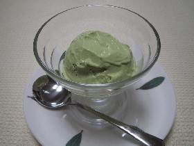 ∽∽アボカドと抹茶のアイス∽∽