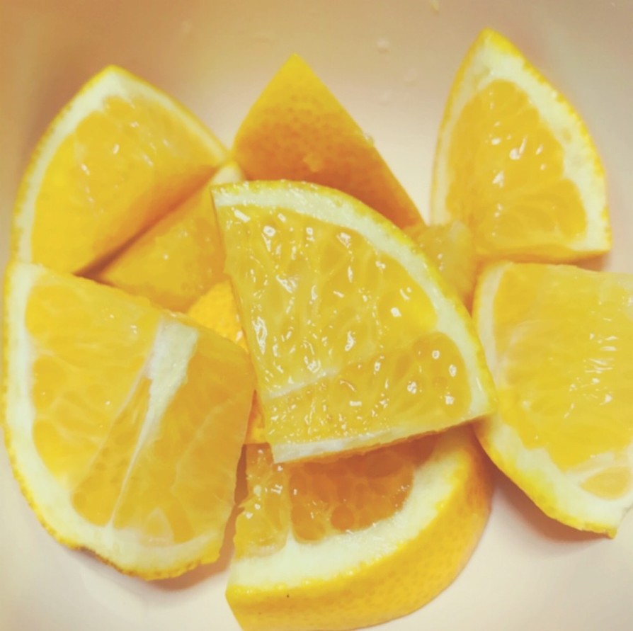 柑橘類の食べ方の画像