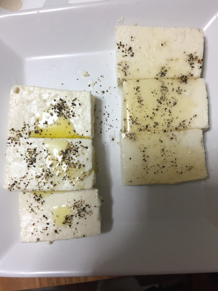 塩麹豆腐のオリーブオイルがけの画像