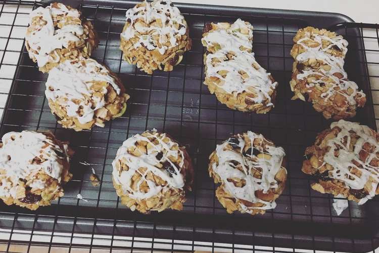 グラノーラバー風グッとモーニングバー レシピ 作り方 By Non C Mama クックパッド 簡単おいしいみんなのレシピが375万品