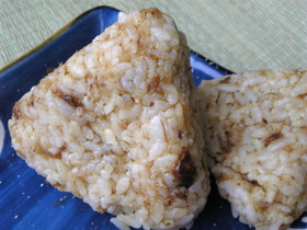 味噌マヨ かつお☆おにぎり