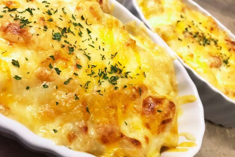 エビとチキンのマカロニグラタン レシピ 作り方 By Chiiiico クックパッド 簡単おいしいみんなのレシピが356万品