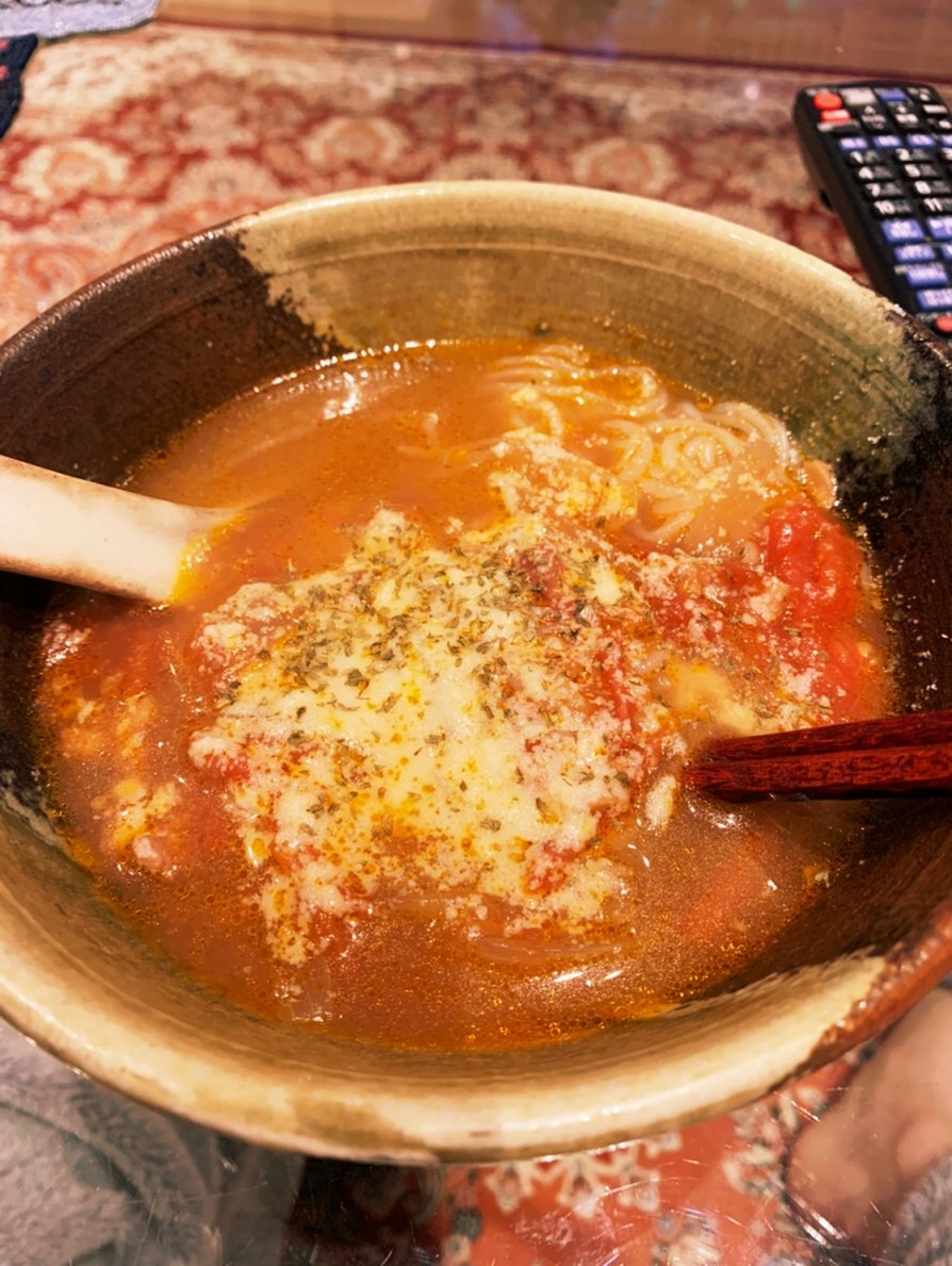 ホエイで作るトマトスープの画像