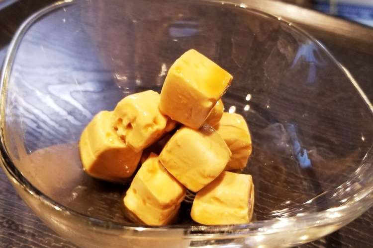 醤油漬けクリームチーズ レシピ 作り方 By Shi No クックパッド