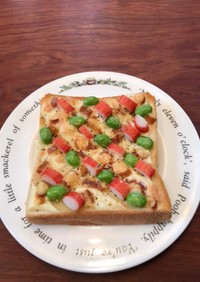 枝豆&カニカマダブルチーズパン