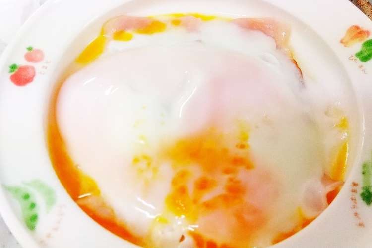レンジで 朝食卵ベーコン レシピ 作り方 By Marimari01 クックパッド 簡単おいしいみんなのレシピが355万品