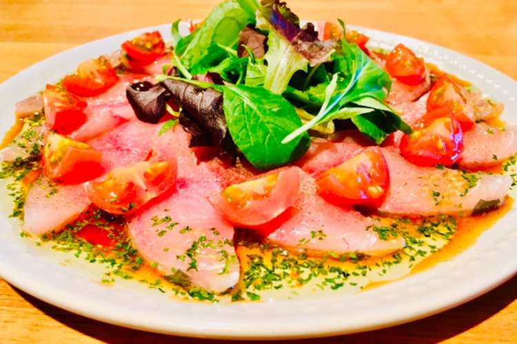 はまちのカルパッチョ レシピ 作り方 By ぉちょら クックパッド 簡単おいしいみんなのレシピが375万品