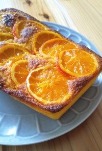 HMで作るオレンジパウンドケーキ