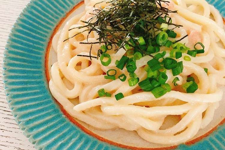 3分で作れる 簡単たらこうどん レシピ 作り方 By 浅田好未 クックパッド 簡単おいしいみんなのレシピが358万品