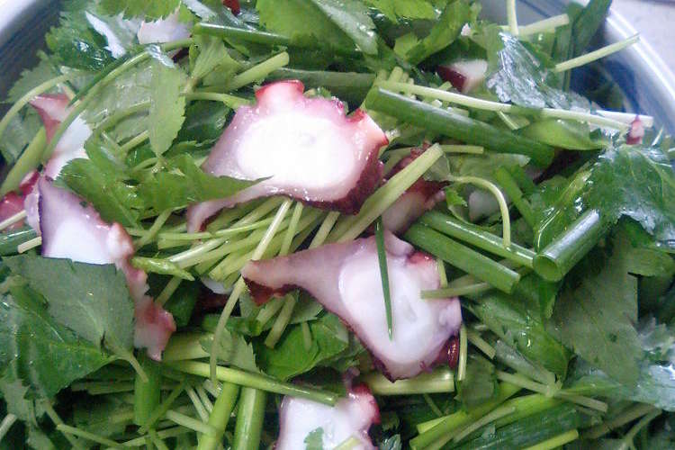 さっぱり三つ葉サラダ レシピ 作り方 By Melmama クックパッド 簡単おいしいみんなのレシピが370万品