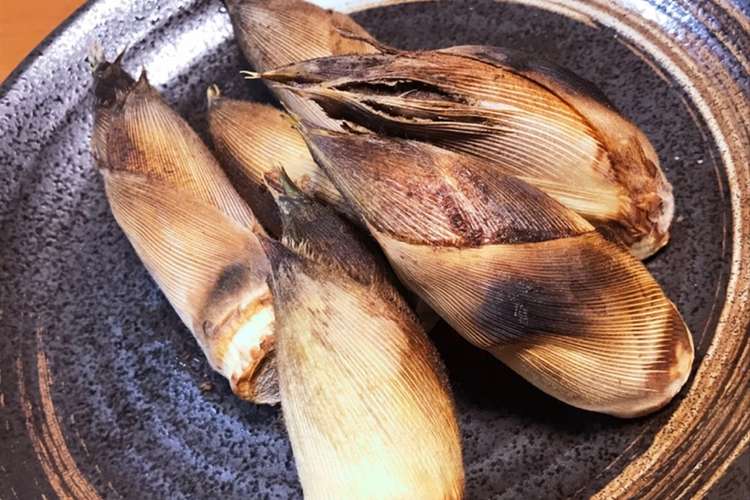 簡単 つまみ 魚焼きグリルで 焼き筍 レシピ 作り方 By ミセスオリーブ クックパッド 簡単おいしいみんなのレシピが360万品